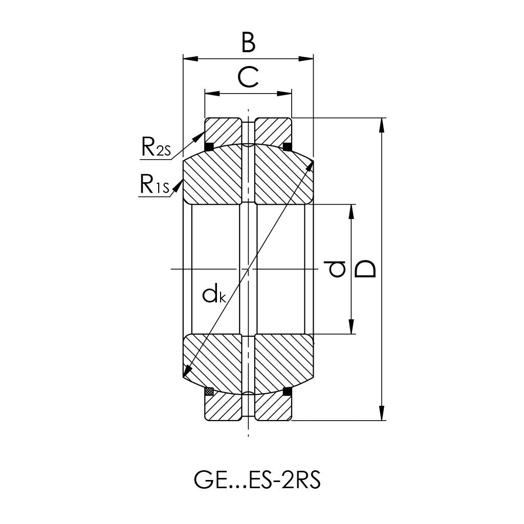 SKF GE 17 ES-2RS