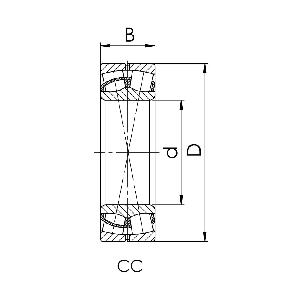 SKF BS2-2205-2RS/VT143