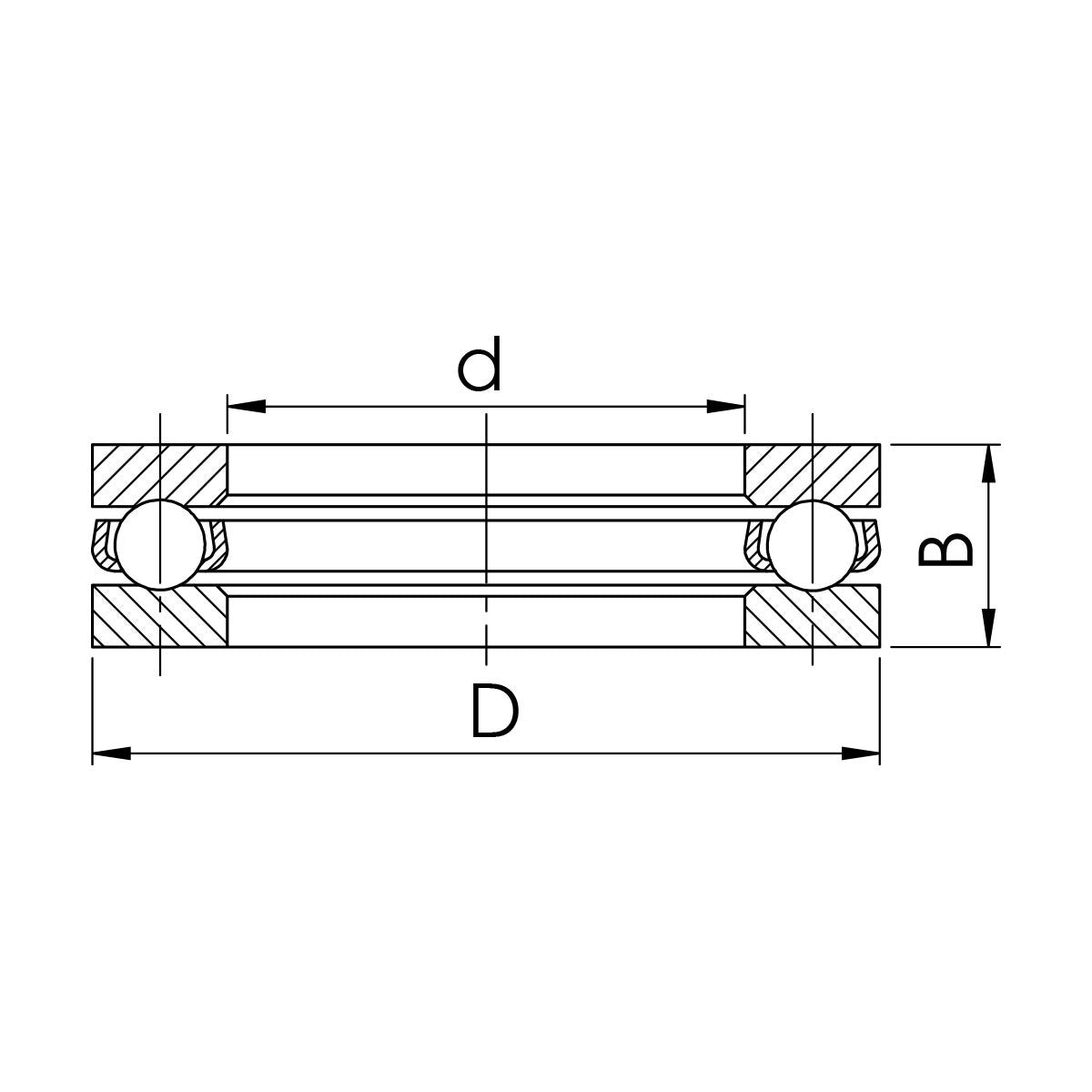 SKF 51104