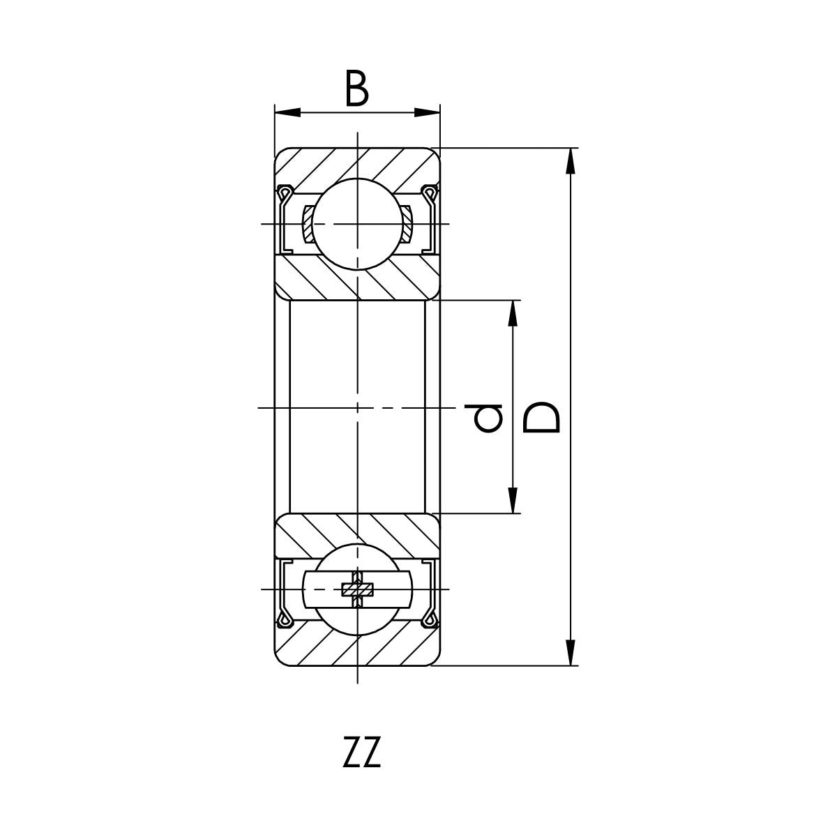 SKF 61900 2RS1/2Z