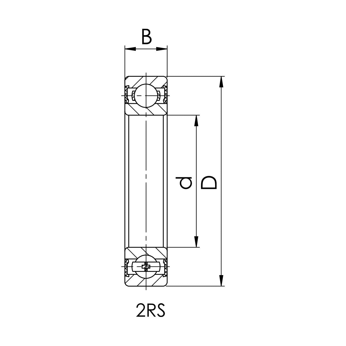 SKF 61903 2RS1/2Z